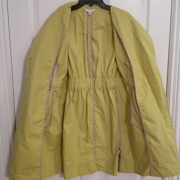 CAbi trench coat safari dress womens size S Loquat - Picture 7 of 8
